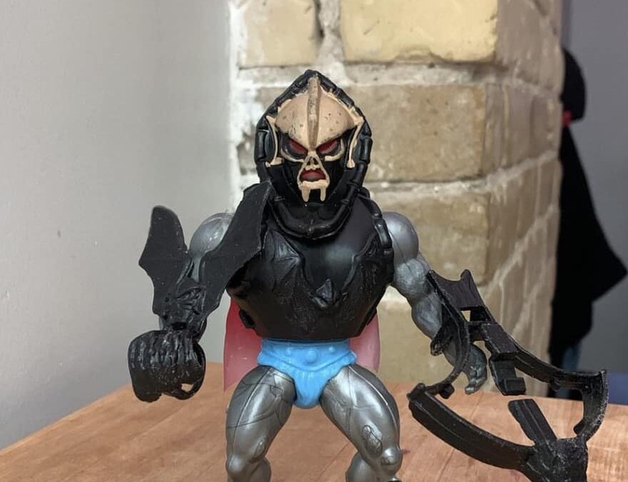 Yugoslavian Hordak – complete with accessories and cape