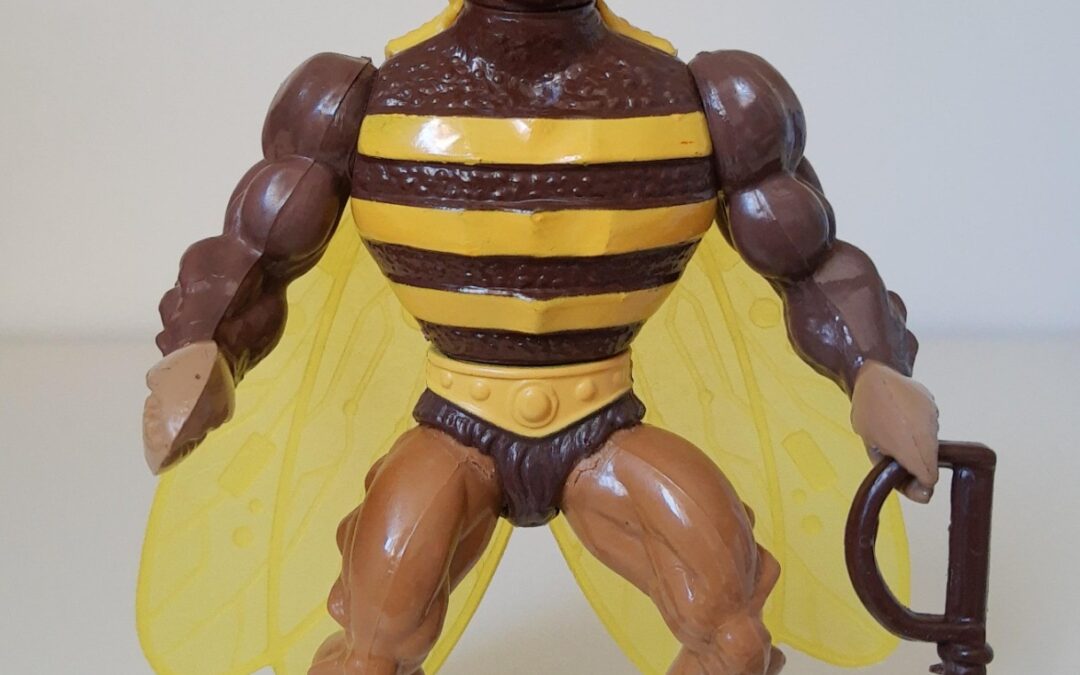 BUZZ-OFF REISSUE BROWN ARMS TOP TOYS ARGENTINA
